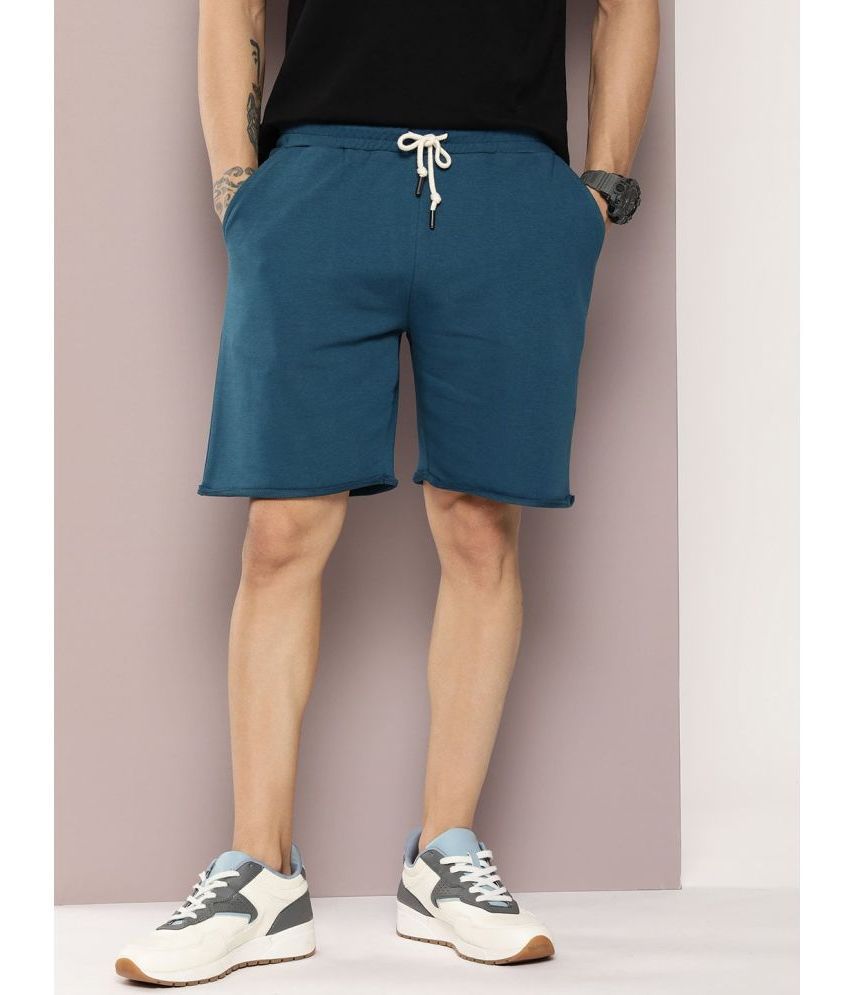     			Dillinger Blue Cotton Men's Shorts ( Pack of 1 )