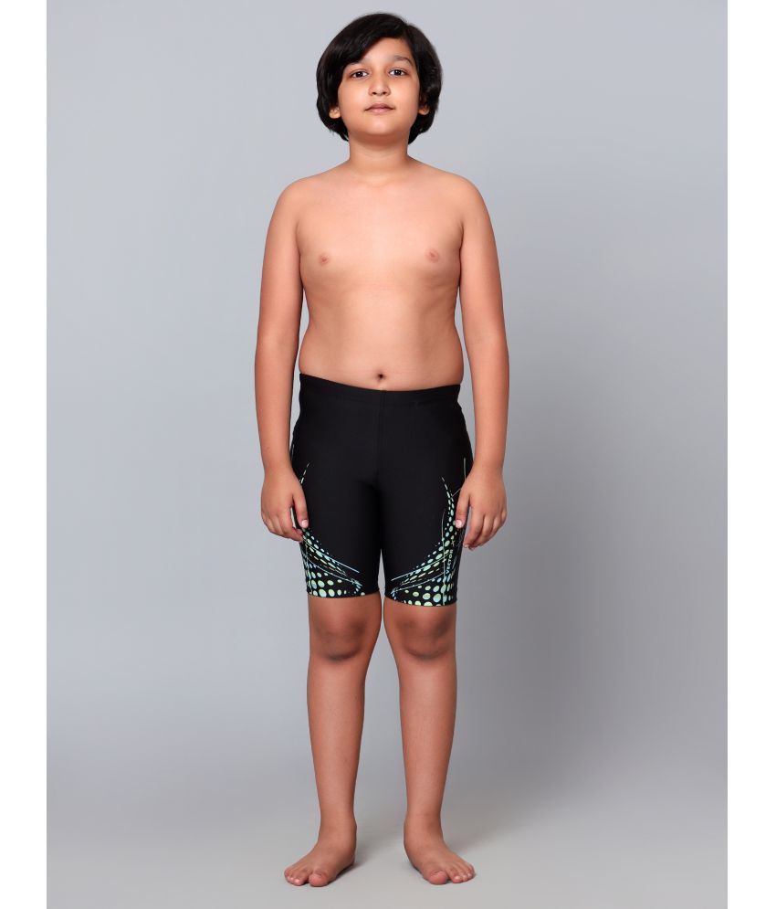     			Vector X Pack of 1 Polyester Shorts For Boys ( Black )