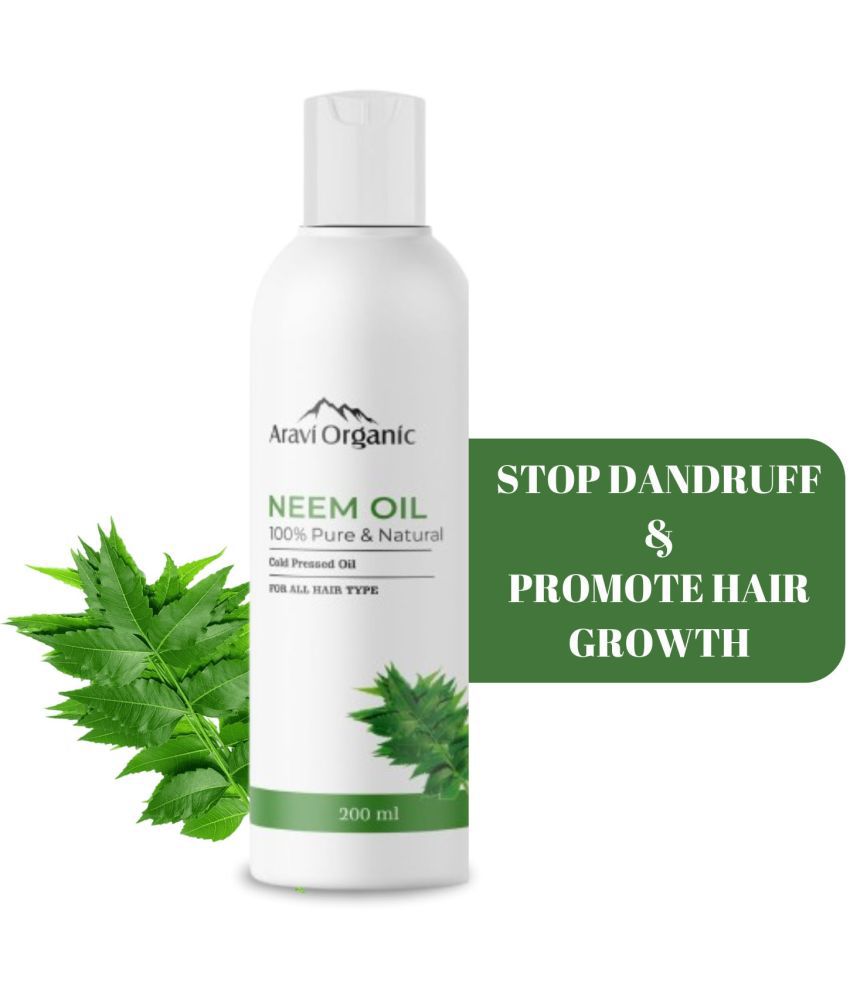     			Aravi Organic Hair Growth Neem Oil 200 ml ( Pack of 1 )