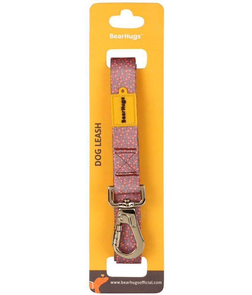     			BearHugs Pink Leash ( Medium )