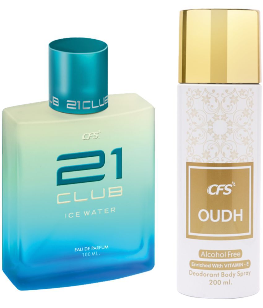     			CFS 21 Ice Water EDP Long Lasting Perfume & Oudh White Deodorant Body Spray