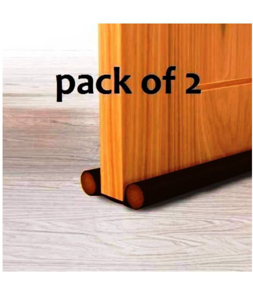     			Excent Door Bottom Sealing Strip Guard For Door (Size-36 inch) (Pack of 2 ) (Brown) Door Seal