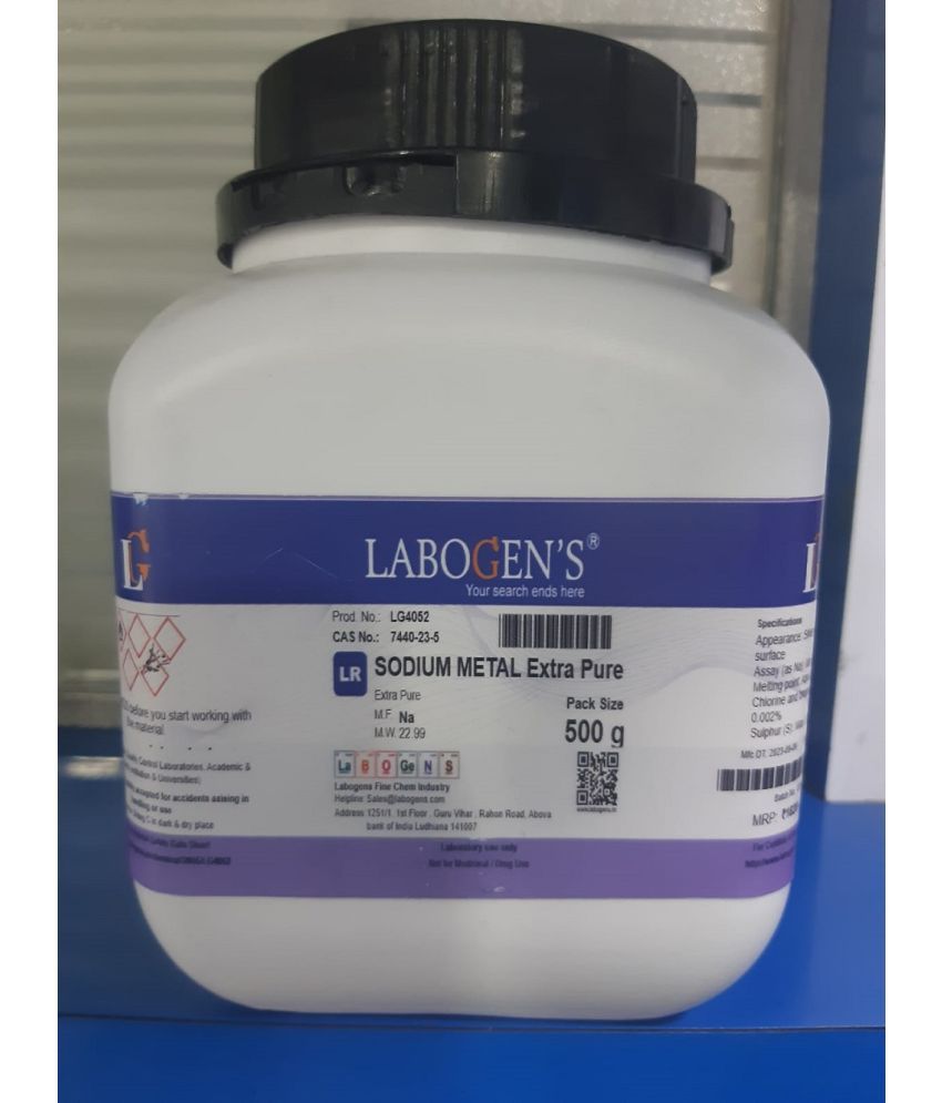     			LG SODIUM METAL in Liquid paraffin 500gm