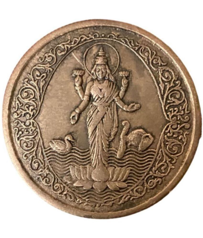     			Lord Maa Laxmi Mata Pooja Coin 1835 East India Company 10 grams