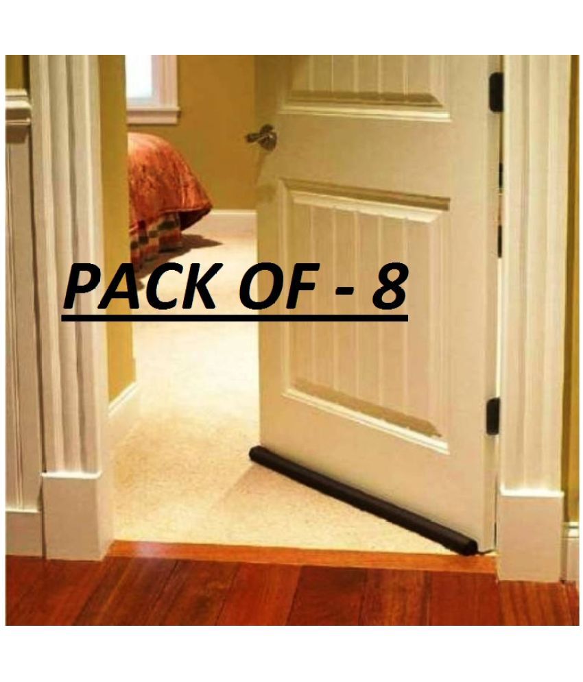     			Morazo Door Bottom Sealing Strip Guard For Door (Size-39 inch) (Pack of 8 ) (Brown) Door Seal