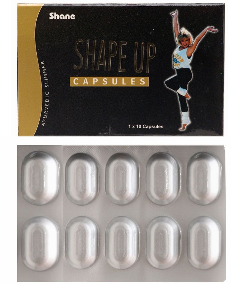     			Rikhi Shape Up ayurvedic Slimmer Capsule 10 no.s Natural Pack of 3