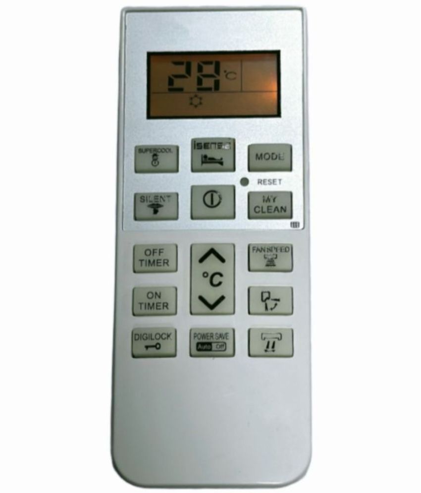     			Upix 168 (with Backlight) AC Remote Compatible with Hitachi & Hitachi Inverter AC