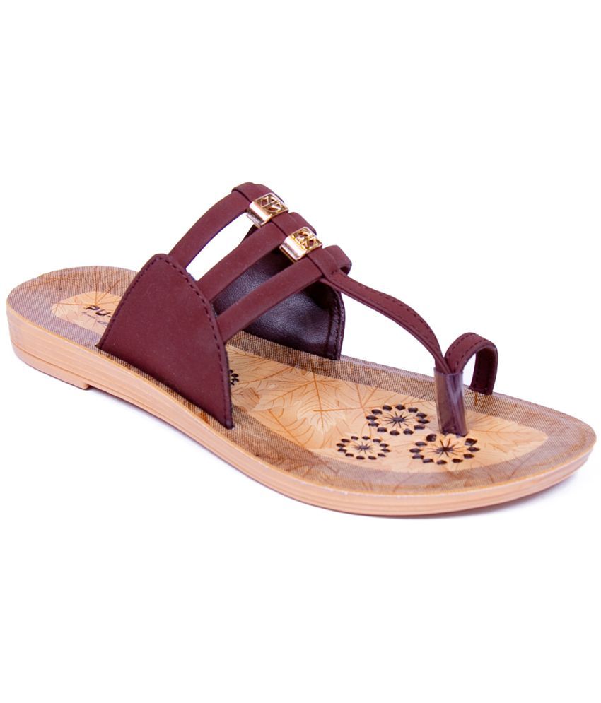     			ASIAN Brown Women's Flats