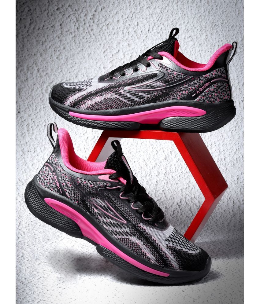     			Action - Black Women's Running Shoes