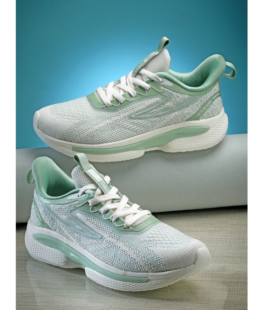     			Action - White Women's Running Shoes