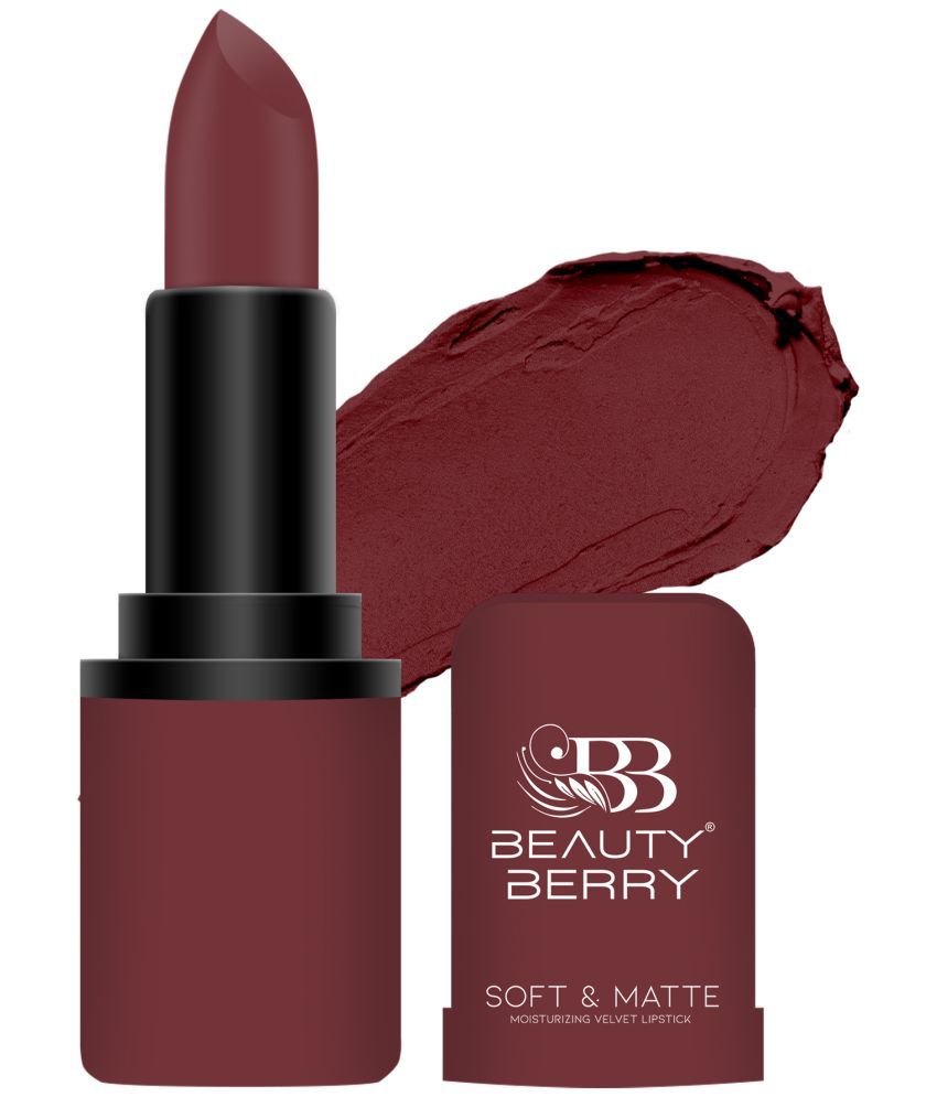     			Beauty Berry Rich Red Matte Lipstick 4gm