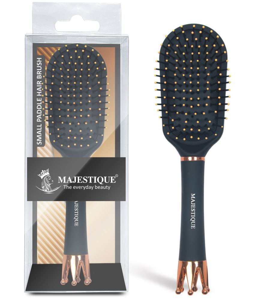     			MAJESTIQUE Paddle Brush For All Hair Types ( Pack of 1 )