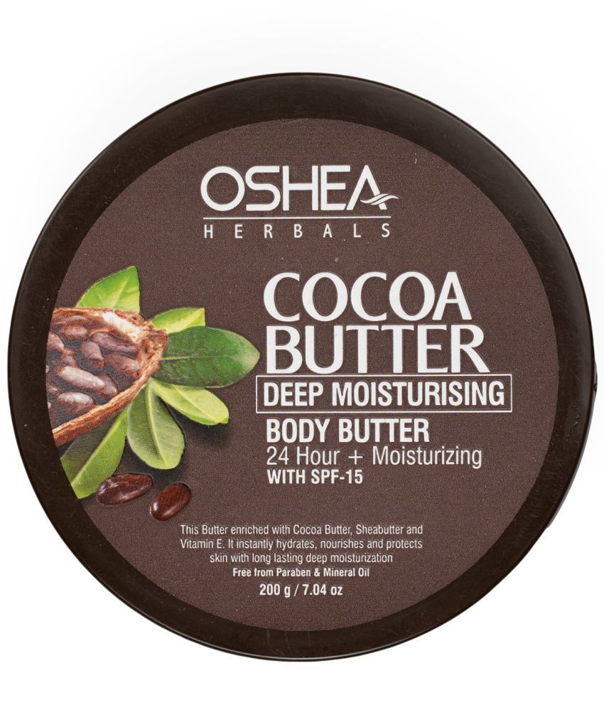     			Oshea Herbals Cocoa Butter Body Butter 200Grams