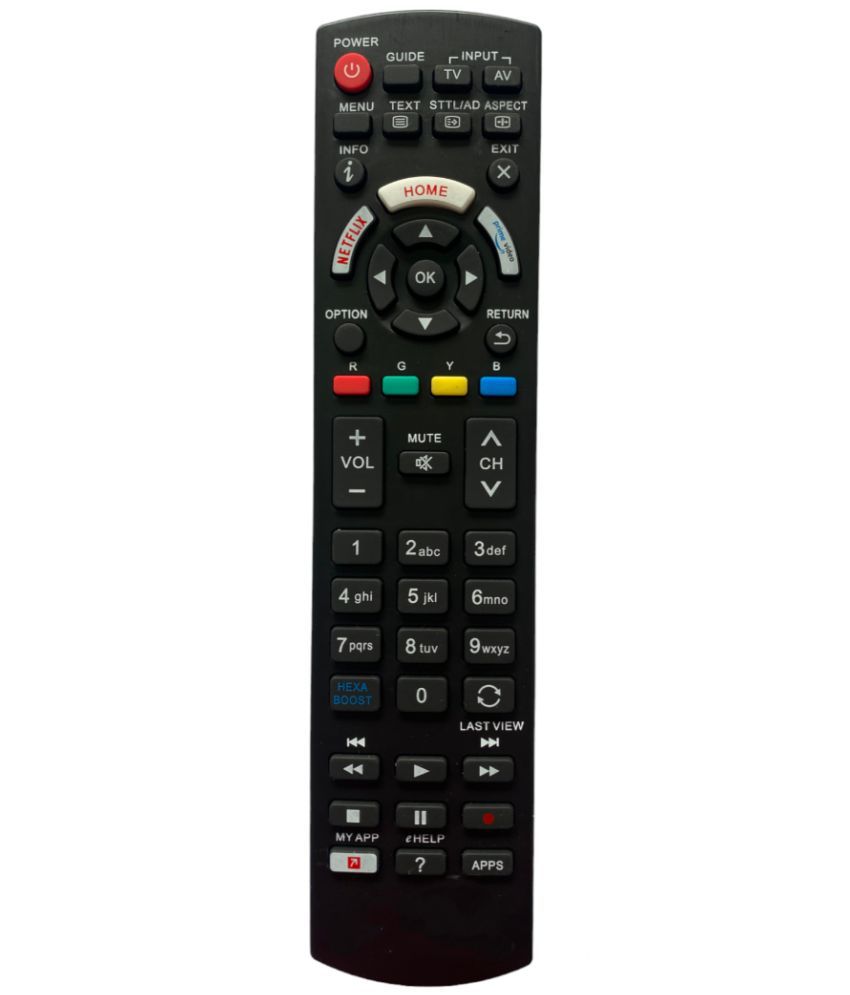     			Upix Smart (No Voice) LCD/LED Remote Compatible with Panasonic Smart TV LCD/LED