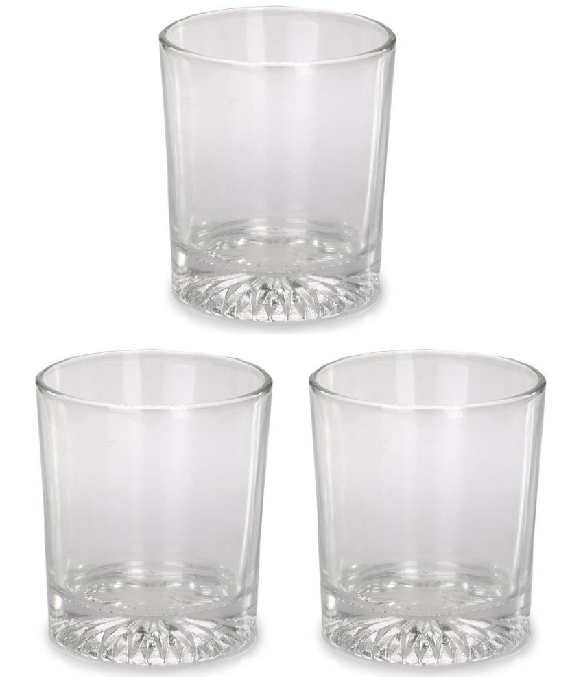     			AFAST Designer Glass Glass Glasses 300 ml ( Pack of 3 )