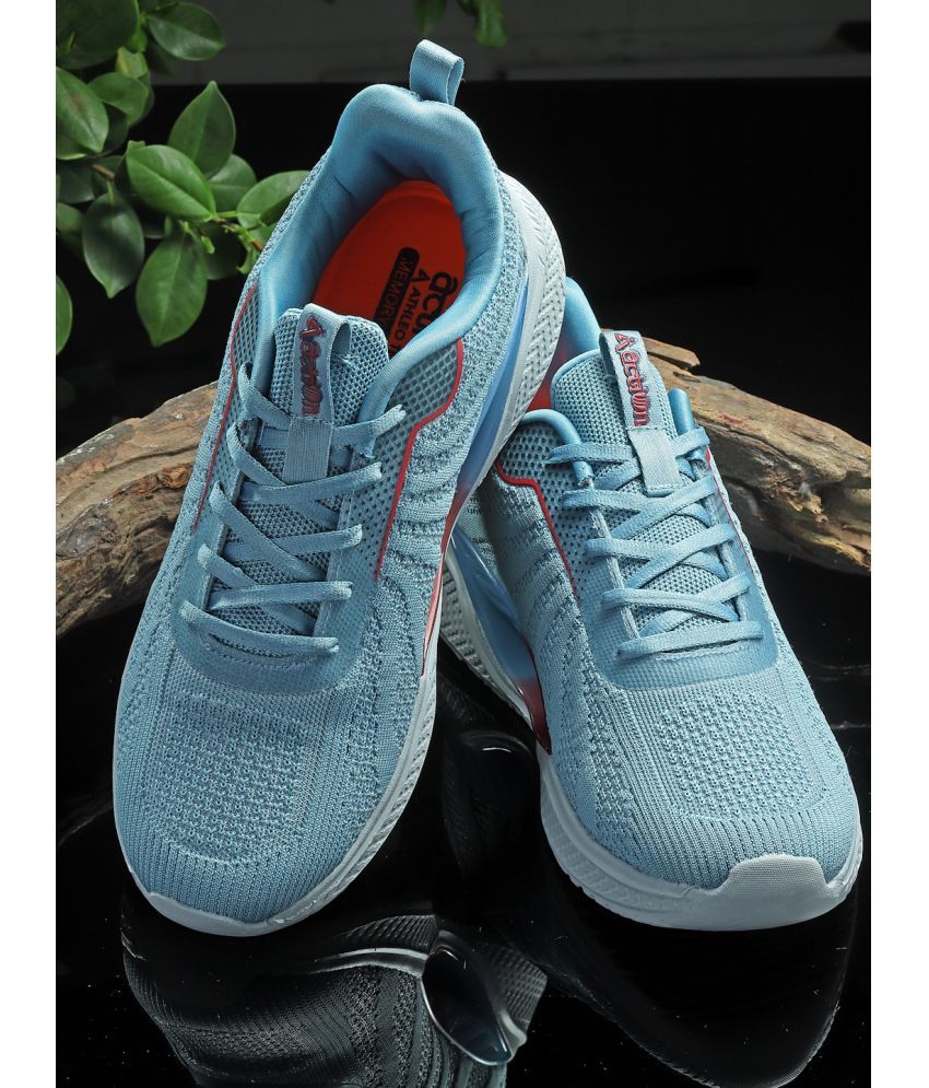     			Action Sports Shoes For Men Blue Men's Sports Running Shoes