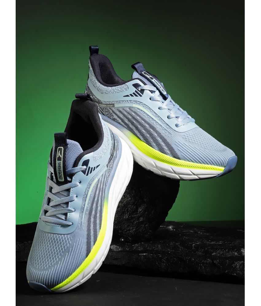     			Action Sports Shoes For Men Light Blue Men's Sports Running Shoes