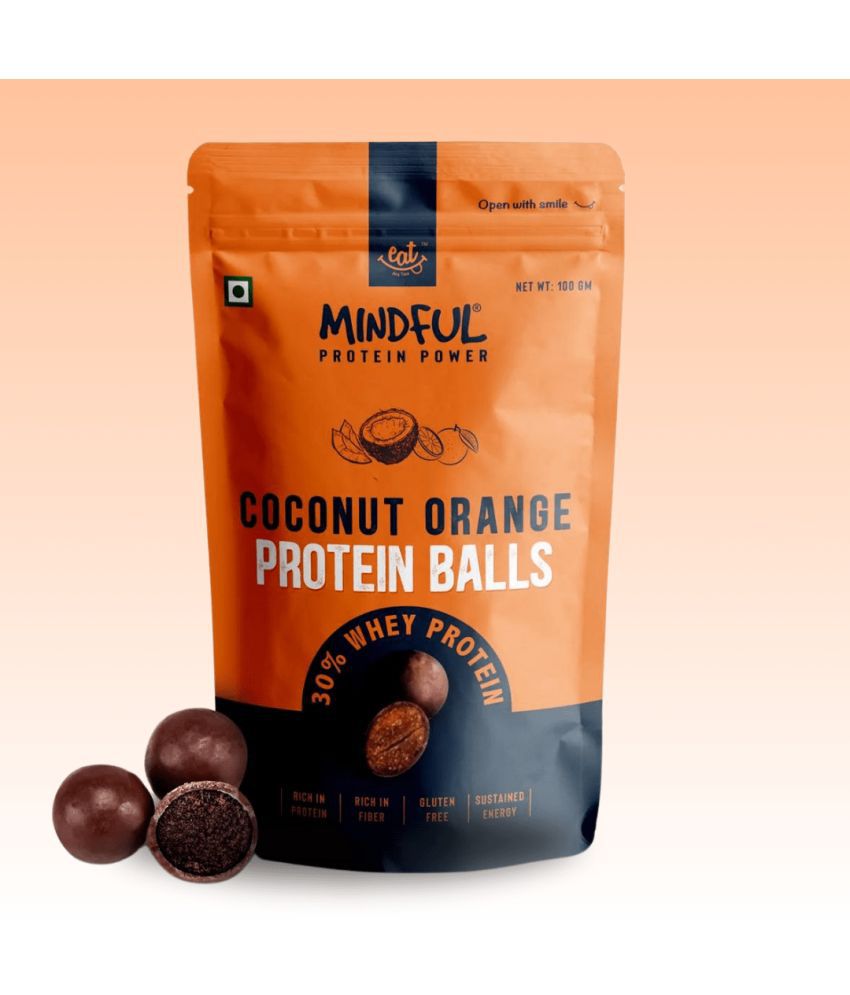     			EAT Anytime Orange Protein Ball - Pack of 3 - 300g