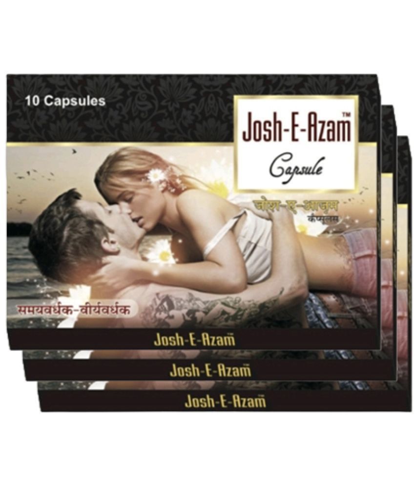     			G&G Josh E Azam Herbal Capsule Pack of 10x3=30no.s For Men
