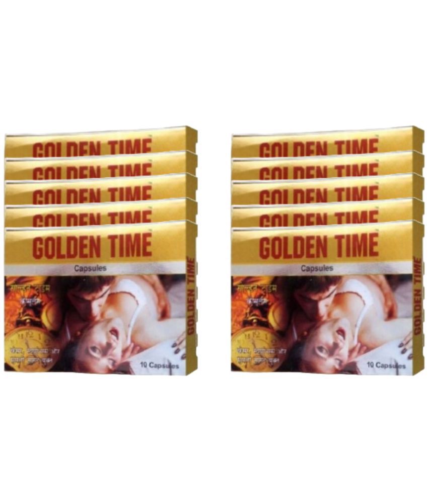     			Golden TIme Herbal Capsule Pack of 10x10=100no.s For Men
