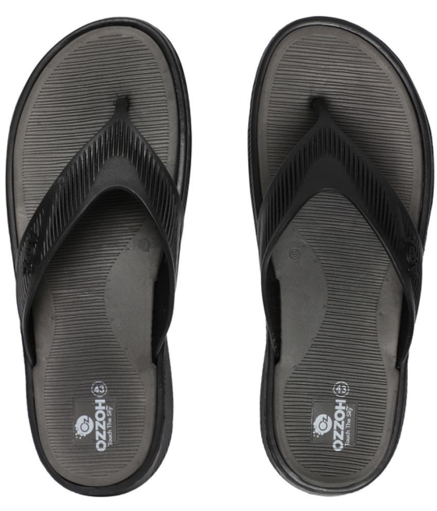     			OZZOH Dark Grey Men's Daily Slipper