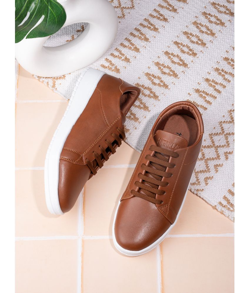     			Sneaklab Classic-01_Tan Tan Men's Lifestyle Shoes