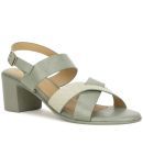 Bata Green Women's Sandal Heels