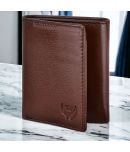 Lorenz Brown 100% Leather Men's RFID Wallet ( Pack of 1 )