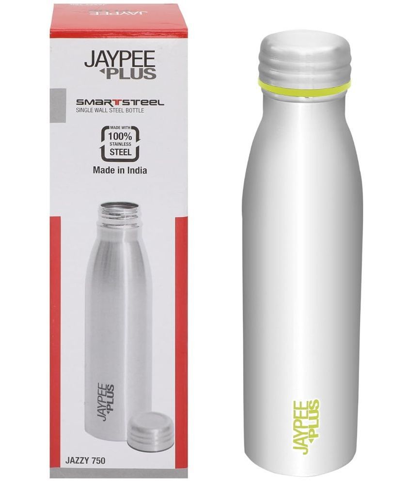     			Jaypee Plus Silver Stainless Steel Fridge Water Bottle 750 mL ( Set of 1 )