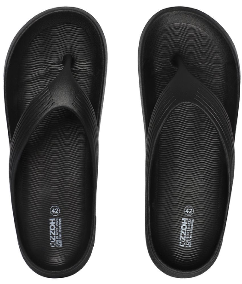     			OZZOH Black Men's Daily Slipper