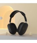 OLIVEOPS P9 Black Headphones Bluetooth Bluetooth Headphone Over Ear 4 Hours Playback Active Noise cancellation IPX4(Splash & Sweat Proof) Black