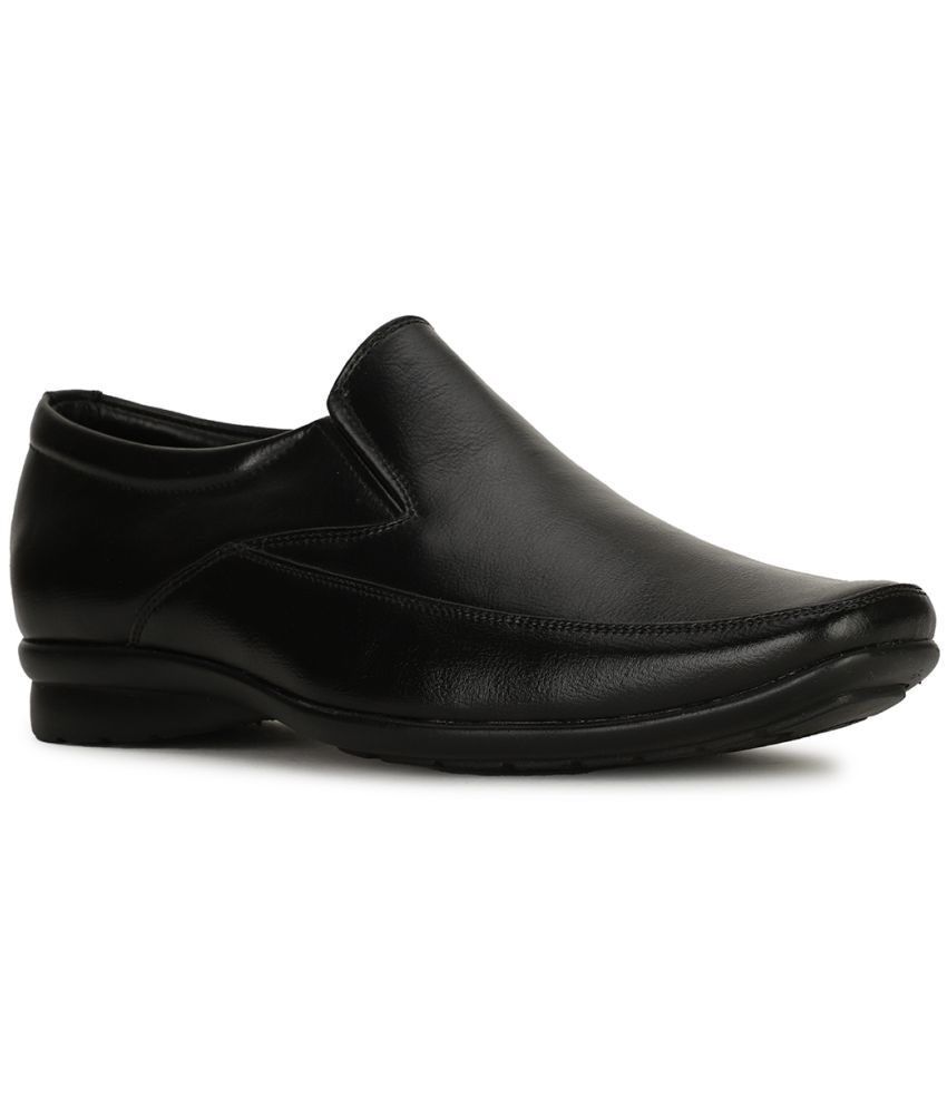     			Bata Black Men's Slip On Formal Shoes