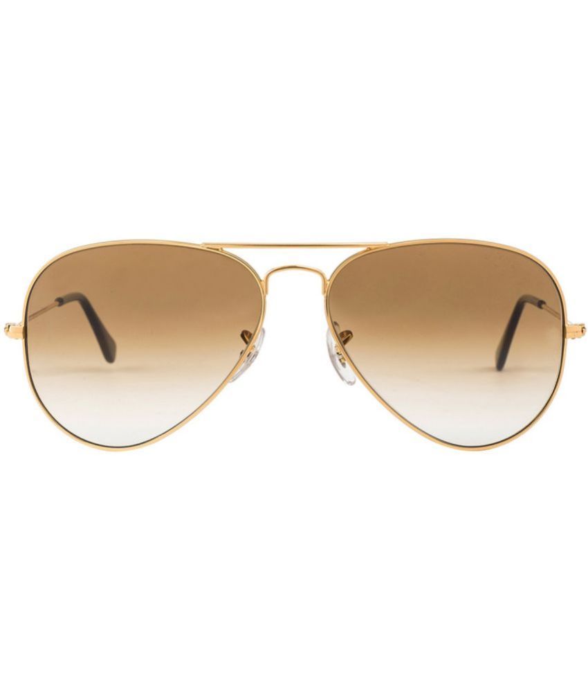     			Funk Gold Pilot Sunglasses ( Pack of 3 )