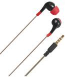 hitage HB-6315 Stereo Bass 3.5 mm Wired Earphone In Ear Comfortable In Ear Fit Black