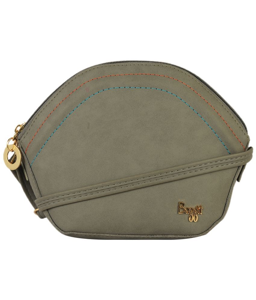     			Baggit Beige PU Handheld