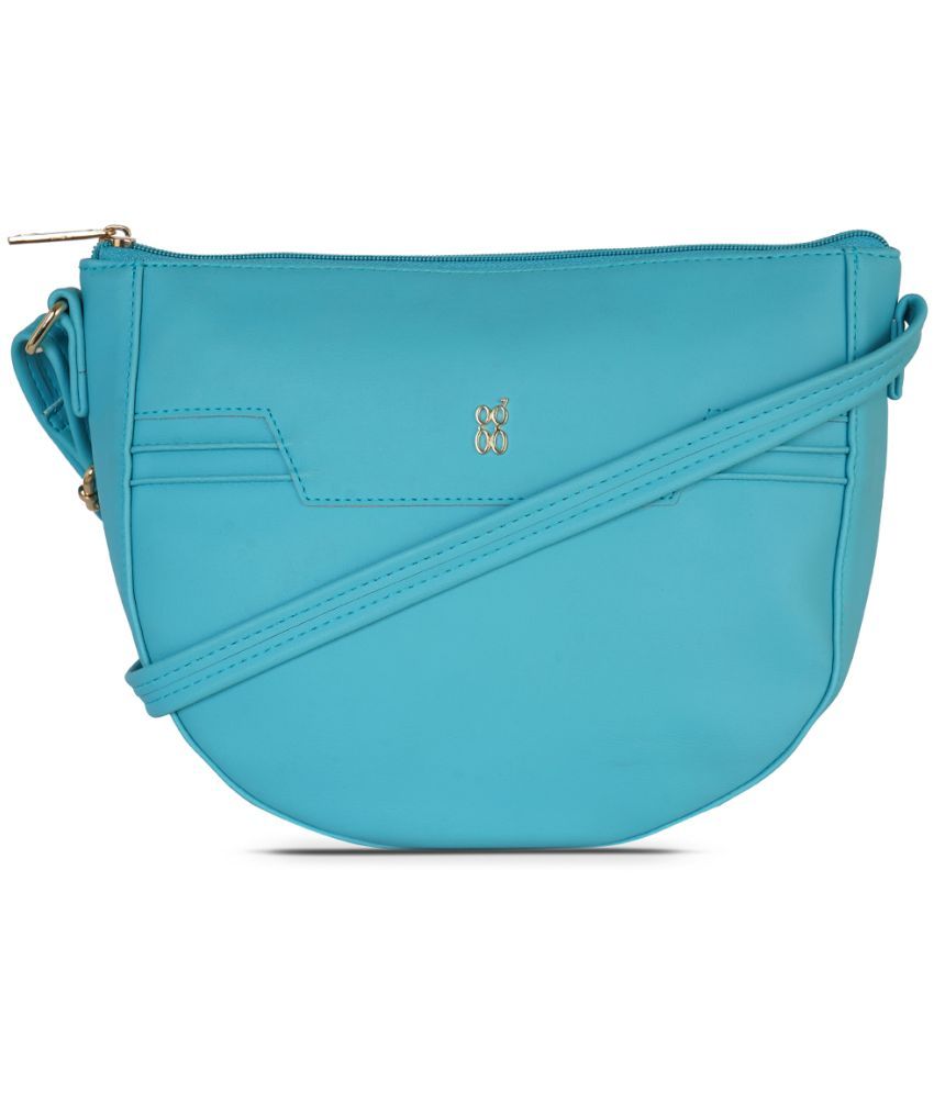     			Baggit Blue PU Handheld