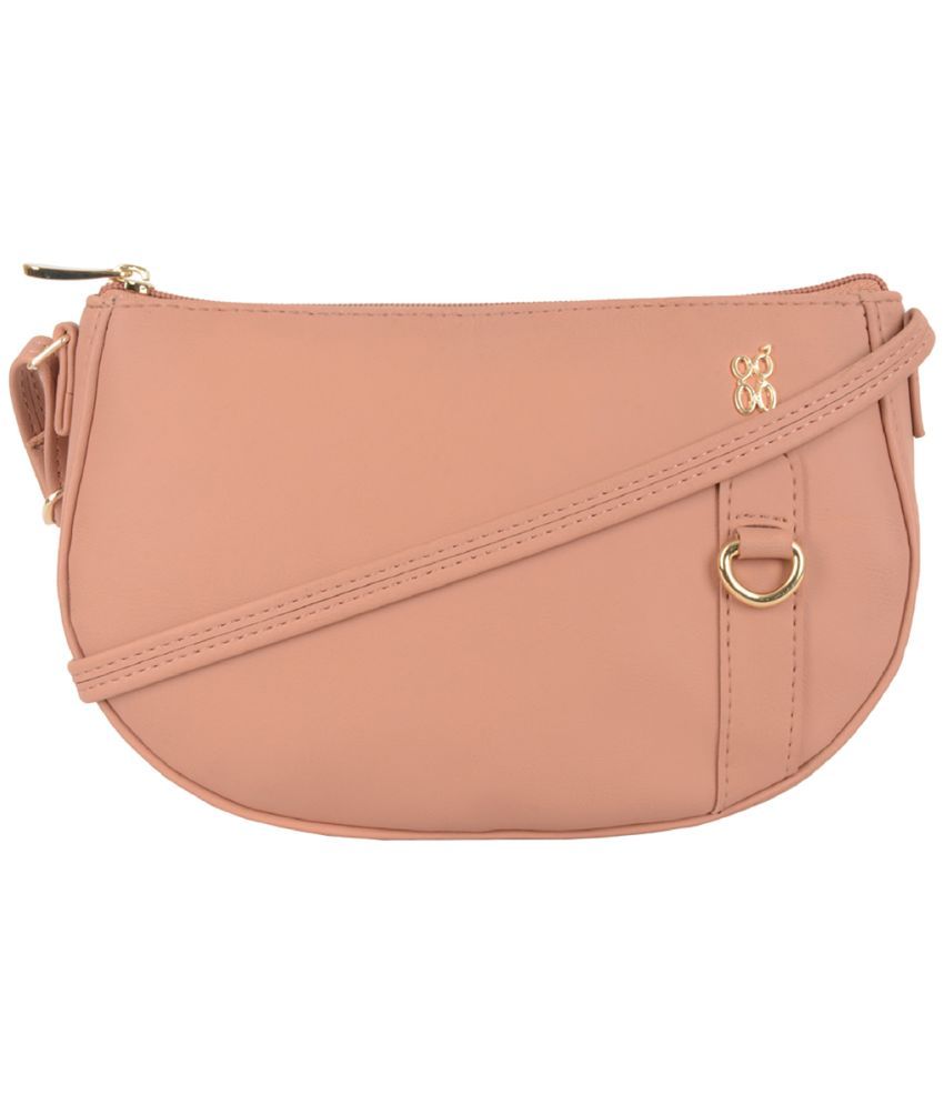     			Baggit Pink PU Handheld