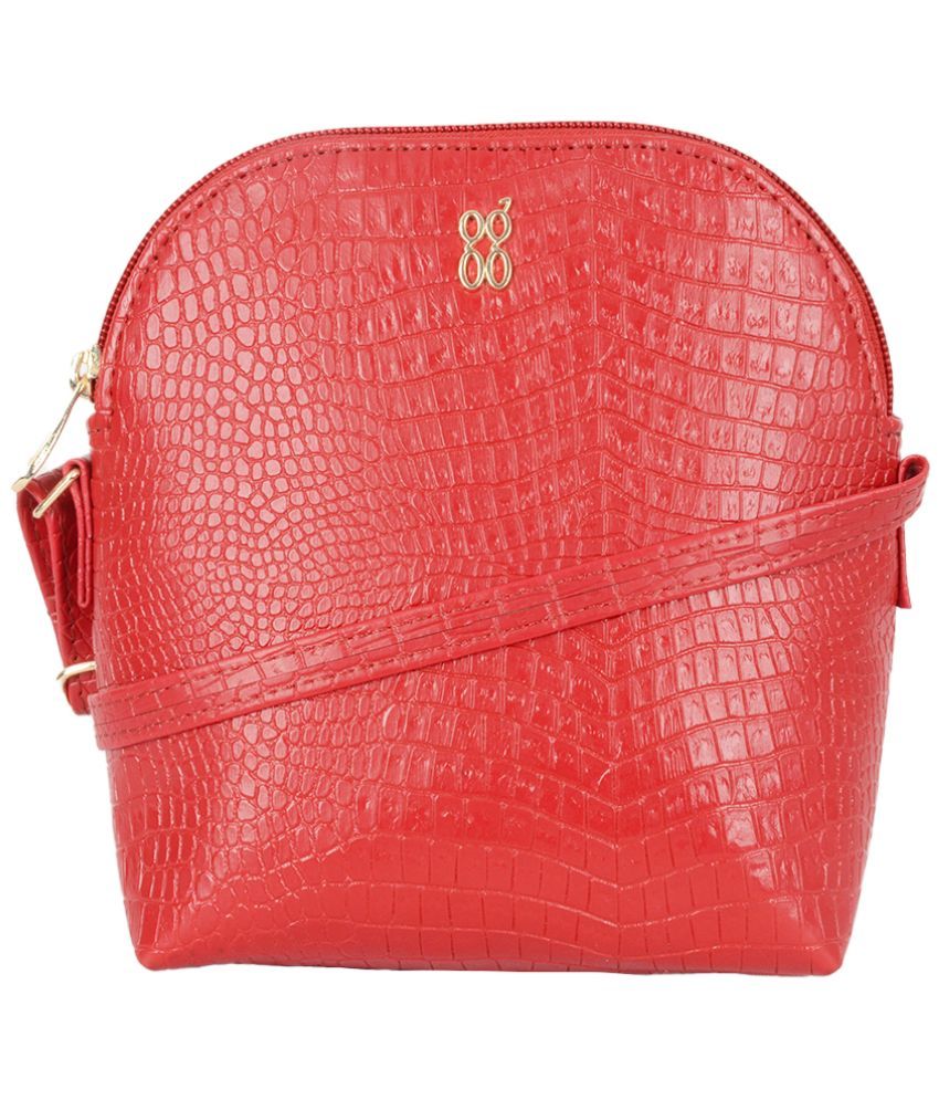     			Baggit Red PU Handheld