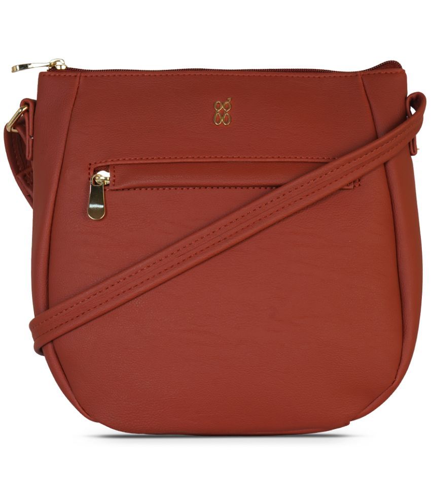     			Baggit Red PU Handheld