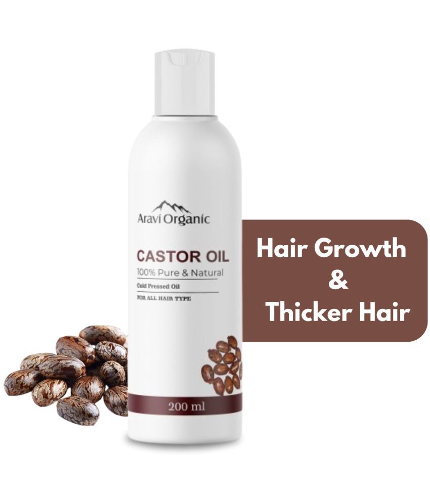     			Aravi Organic Hair Growth Castor Oil 200 ml ( Pack of 1 )