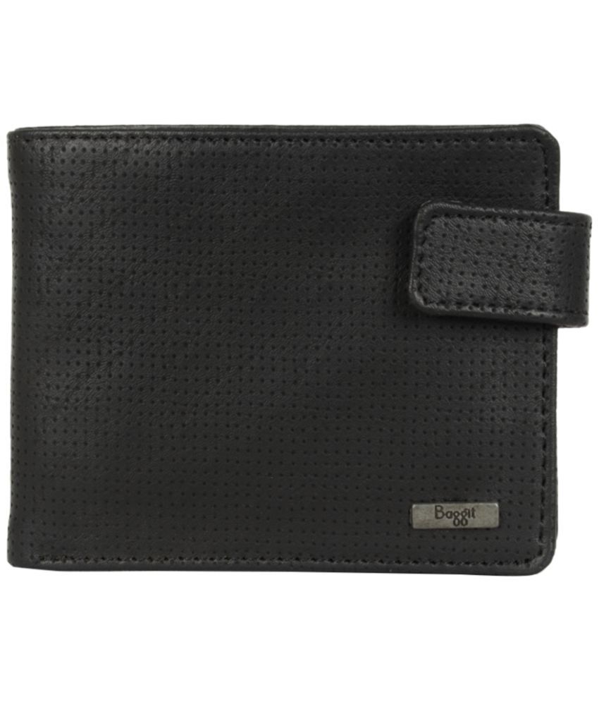     			Baggit PU Black Women's Bi Fold Wallet ( Pack of 1 )