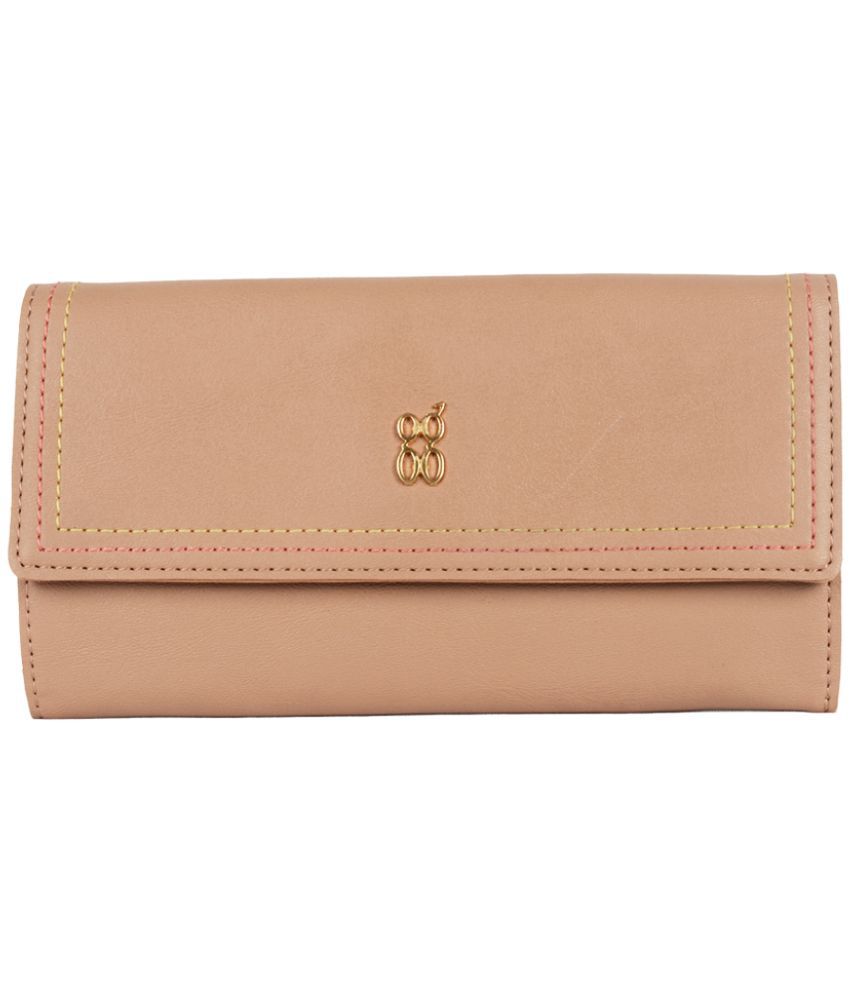     			Baggit PU Pink Women's Regular Wallet ( Pack of 1 )