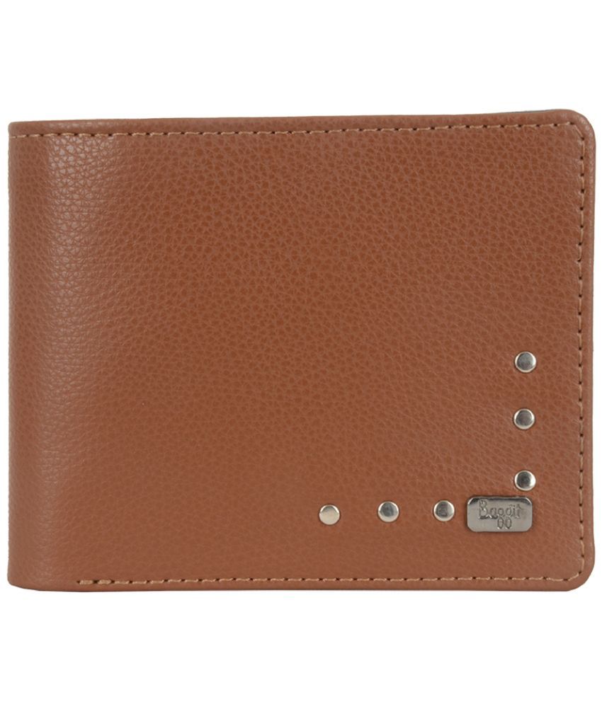     			Baggit PU Tan Women's Bi Fold Wallet ( Pack of 1 )