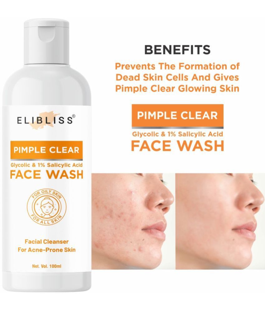     			Elibliss - Blackheads and Whiteheads Removal Face Wash For All Skin Type ( Pack of 1 )