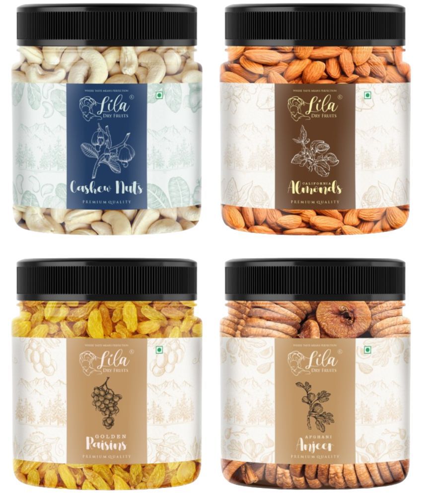     			Lila Dry Fruits Mixed Fruits 400 g Pack of 4