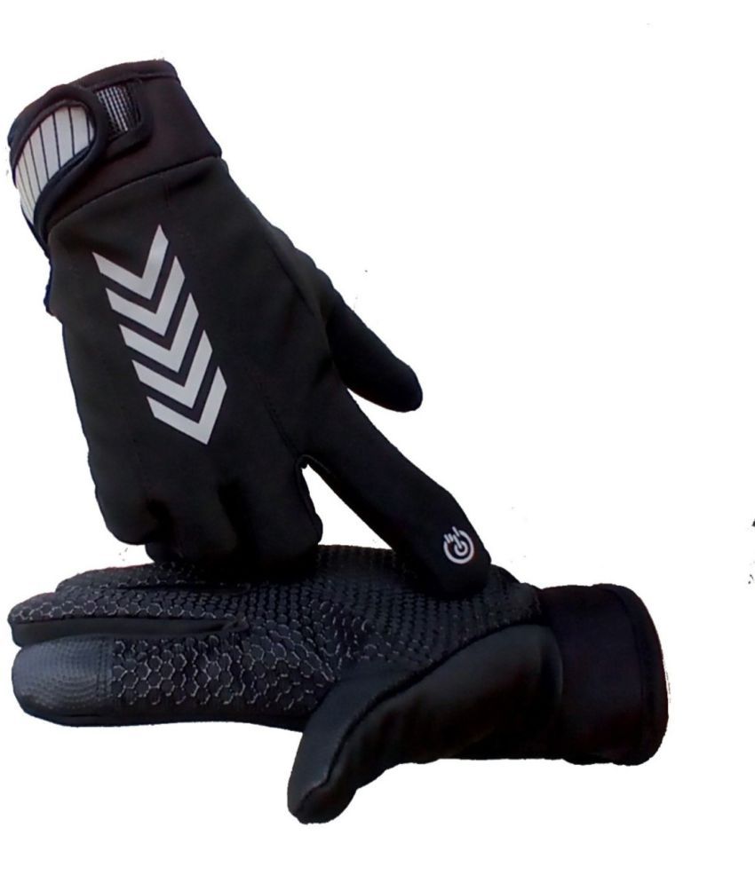     			ZAYSOO Full Fingers Nylon Riding Gloves ( Pair of 1 )