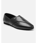 Action Action Ethnic Shoes For Men Black Men's Slip-on Shoes