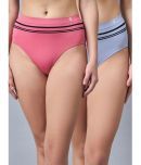 C9 Airwear Pack of 2 Nylon Striped Women's Briefs ( Multicolor )