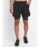 Dida Sportswear Black Polyester Men's Outdoor & Adventure Shorts ( Pack of 1 )