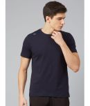 Dida Sportswear Navy Blue Polyester Regular Fit Men's Sports T-Shirt ( Pack of 1 )